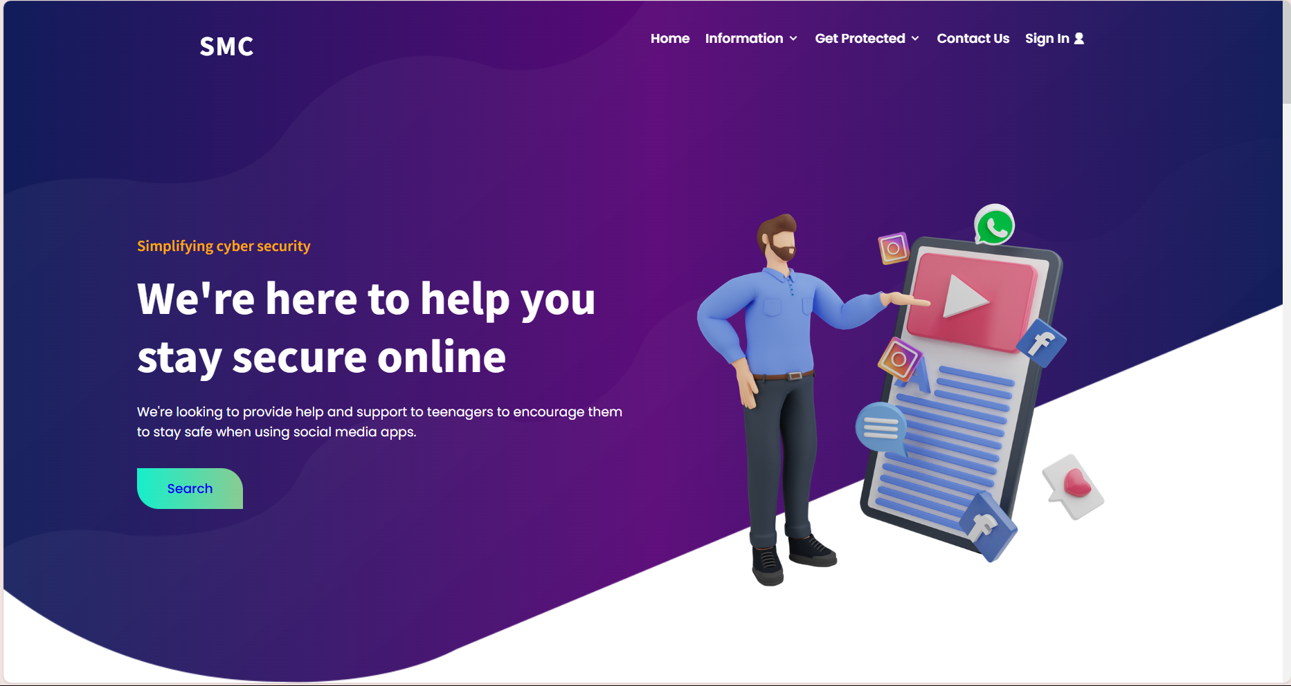 Social Media Campaigns Website